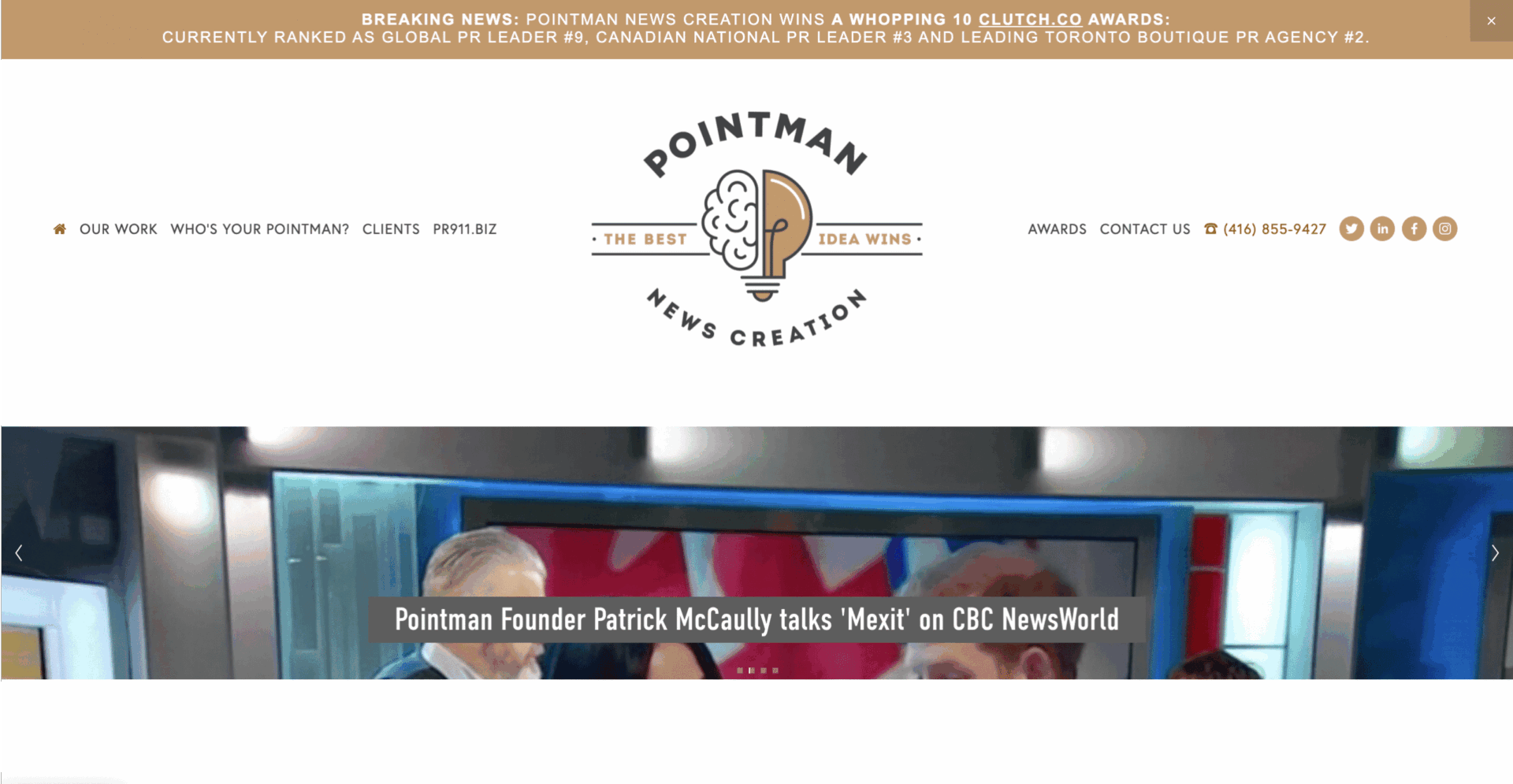 Pointman News Creation Pointman News Creation