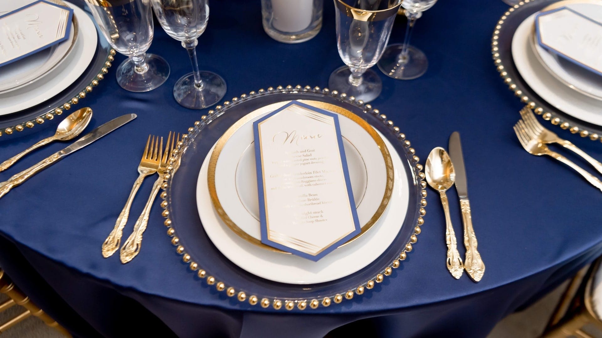 Vantage Venues Debut Table
