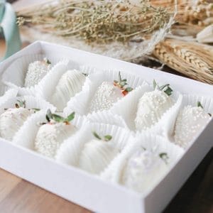 Lush Chocolate Covered Strawberry Box · Dipped Strawberries