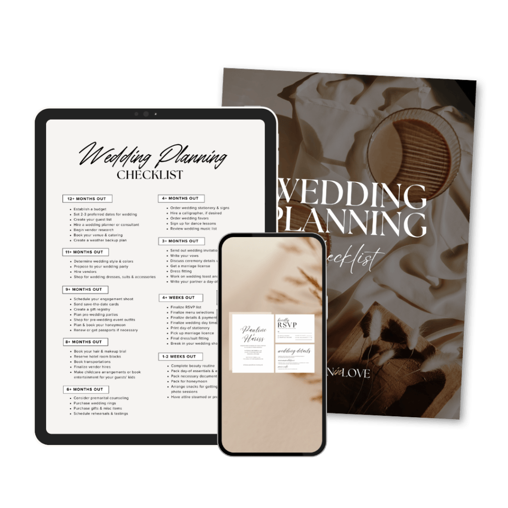 wedding planning checklist